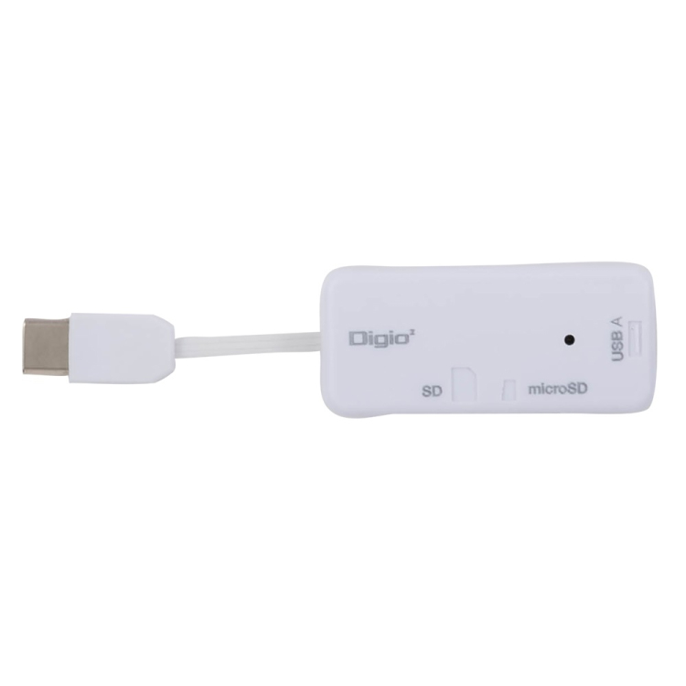 変換アダプタ付 USB2Type-CSDカードRW/ホワイト CRW-CSD90W (tm)