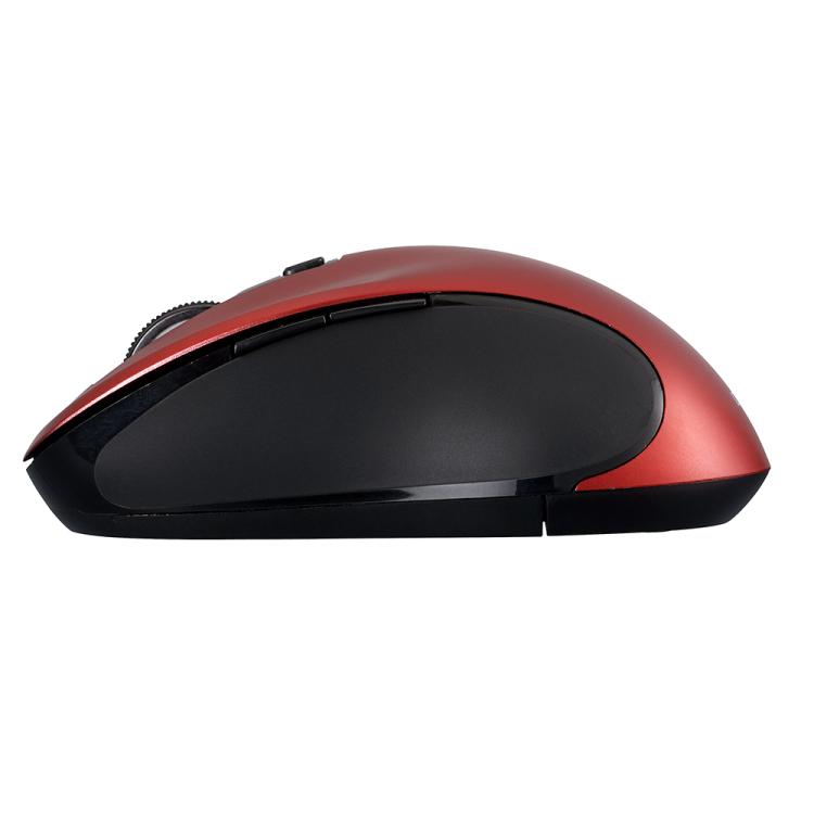 BT5静音 5ボタン BlueLEDマウス/レッド MUS-BKF215R (tm)