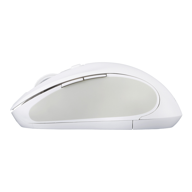 BT5静音 5ボタン BlueLEDマウス/ホワイト MUS-BKF215W (tm)