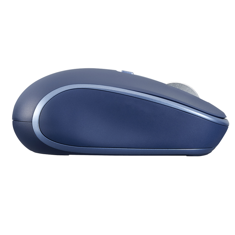 無線静音 5ボタン BlueLEDマウス/ネイビー MUS-RKF216NB (tm)