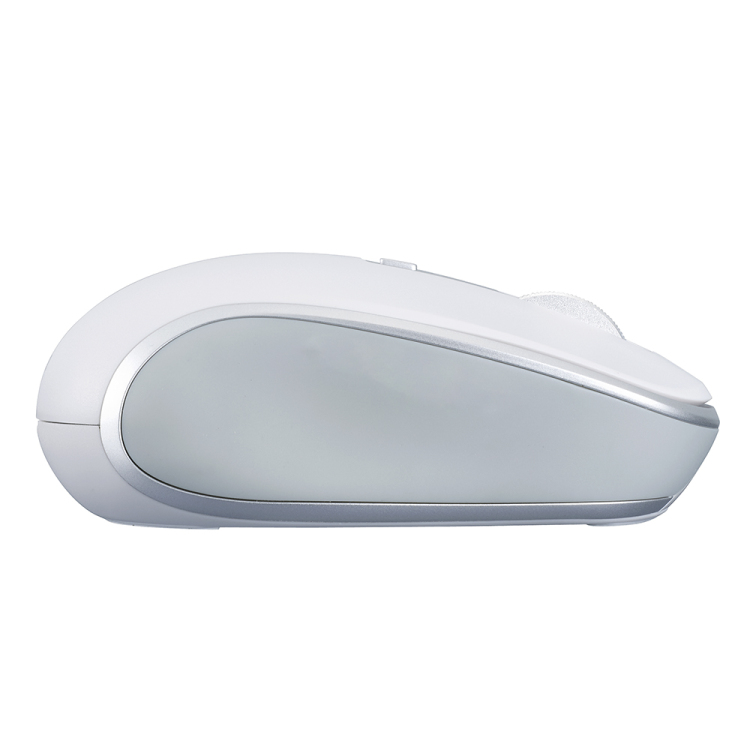 BT5静音 5ボタン BlueLEDマウス/ホワイト MUS-BKF217W (tm)