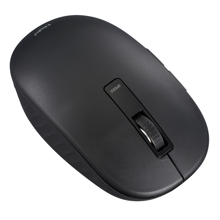 無線静音 5ボタン BlueLEDマウス/ブラック MUS-RKF218BK (tm)