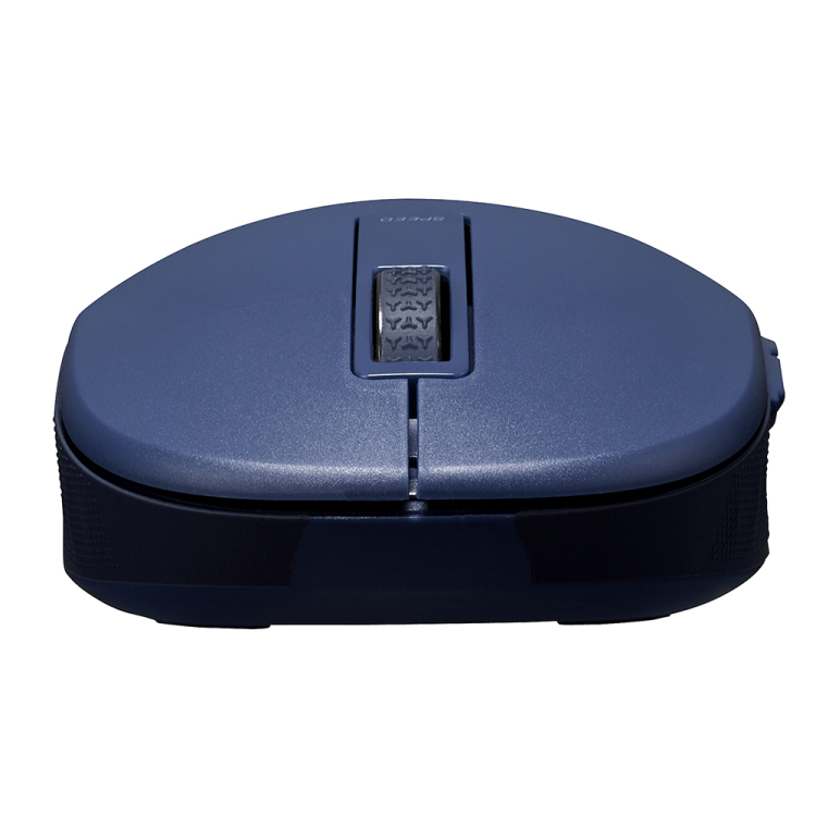 無線静音 5ボタン BlueLEDマウス/ネイビー MUS-RKF218NB (tm)