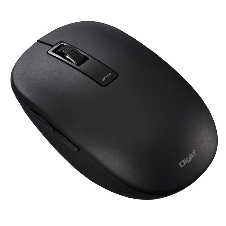 BT5静音 5ボタン BlueLEDマウス/ブラック MUS-BKF219BK (tm)