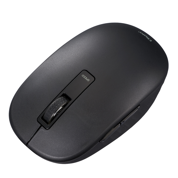 BT5静音 5ボタン BlueLEDマウス/ブラック MUS-BKF219BK (tm)