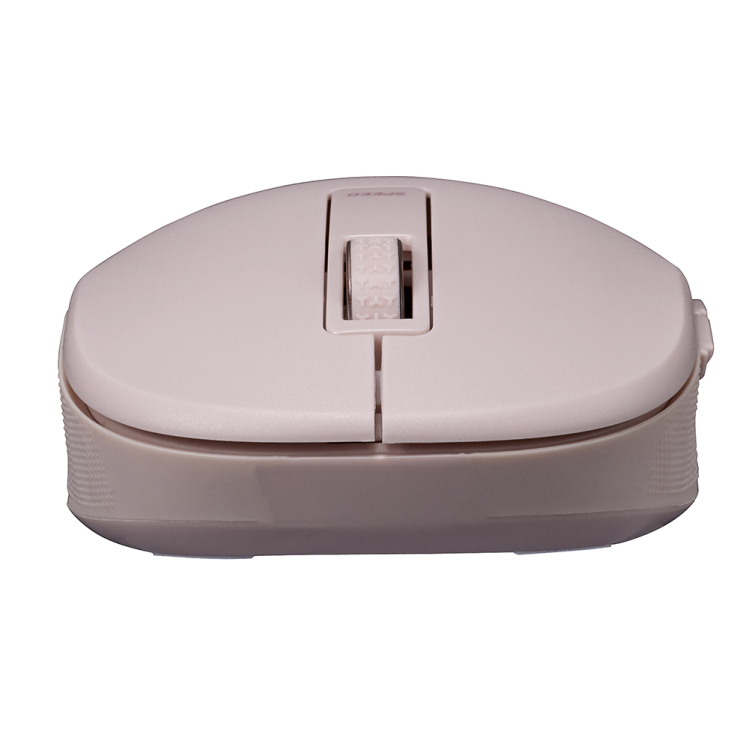 BT5静音 5ボタン BlueLEDマウス/ピンク MUS-BKF219P (tm)