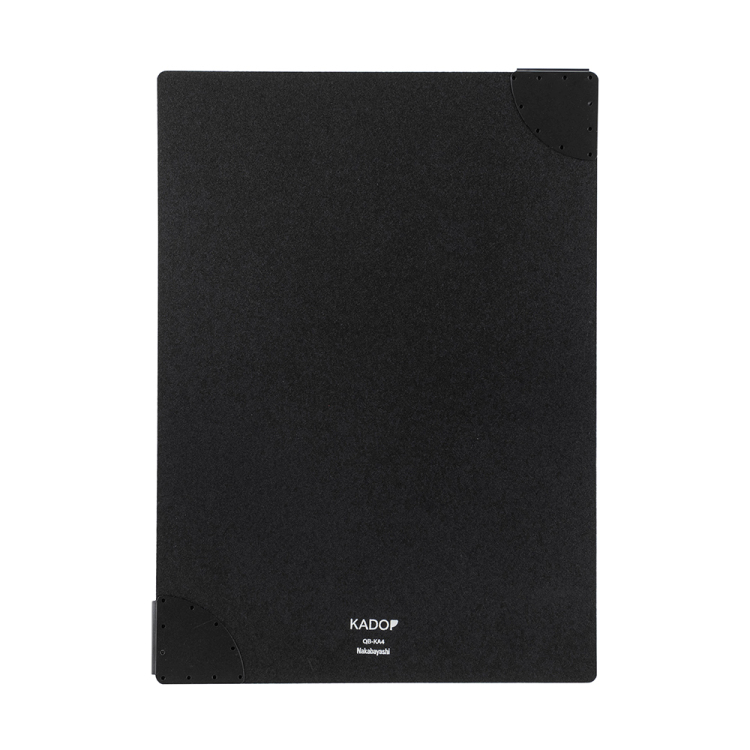 マグネットクリップボード/カドップ/A4/フルブラック QB-KA4-D
