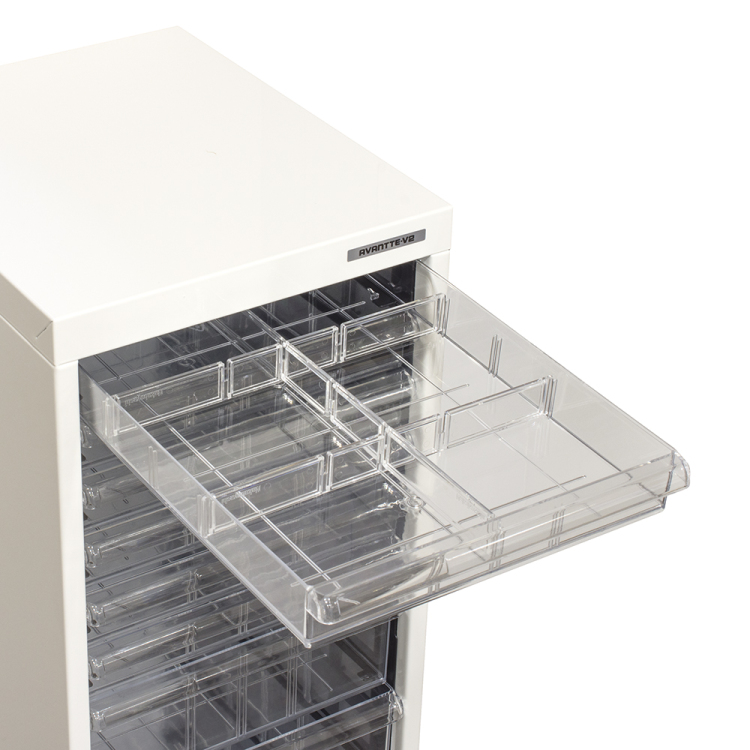 アバンテケース　仕切り板　浅引出しタイプ　A4用　タテ型1枚、ヨコ型2枚