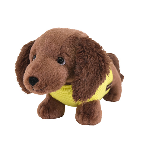 サンレモン アミコケーン ぬいぐるみ M ミニチュアダックス BR