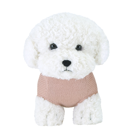 サンレモン アミコケーン ぬいぐるみ M ビションフリーゼ