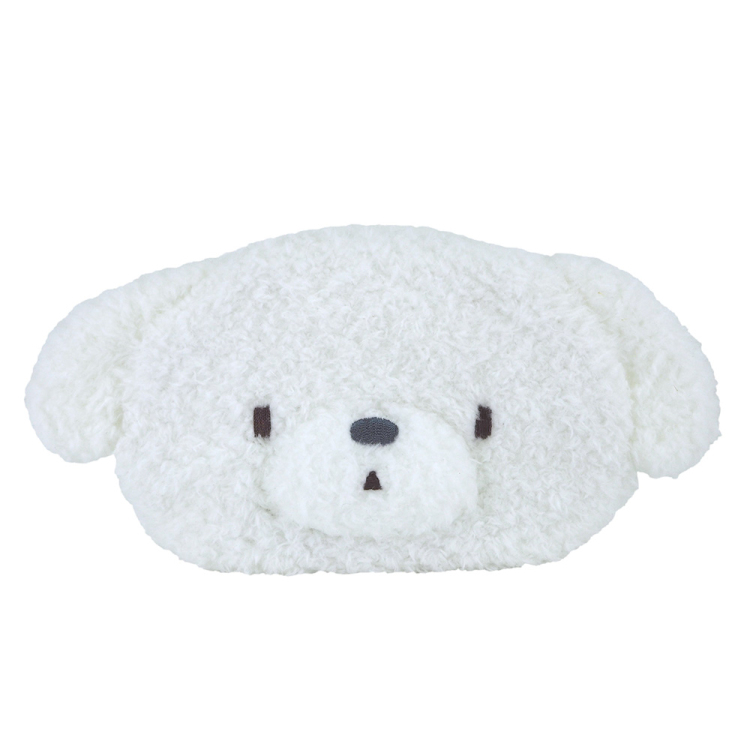 サンレモン　ふわふわたっとん ポーチ いぬ WH