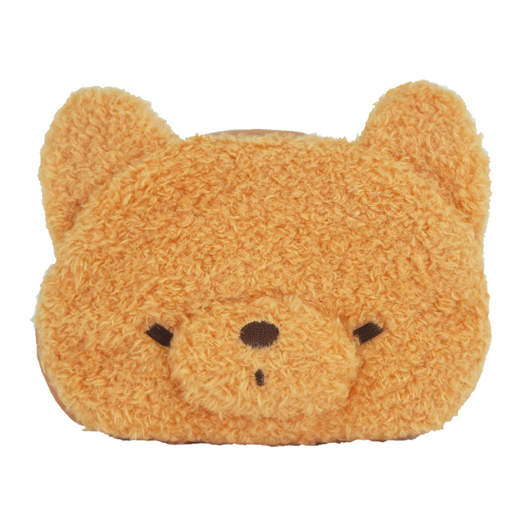 サンレモン　ふわふわたっとん ポーチ きつね BR