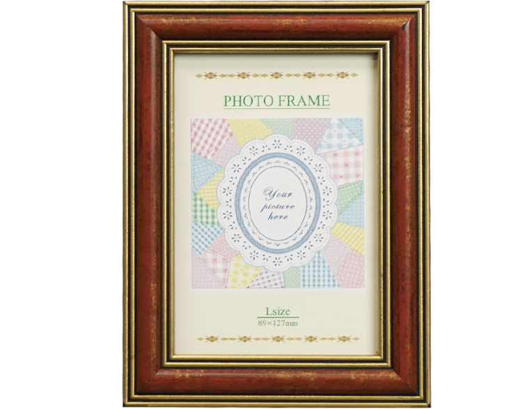 万丈　Nフレーム1001　L判　レッド