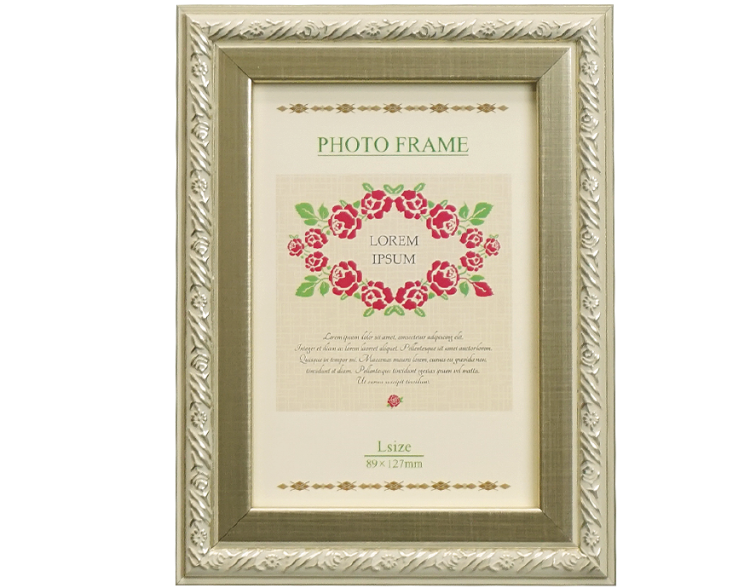 万丈 Nフレーム2009 L判 シルバー