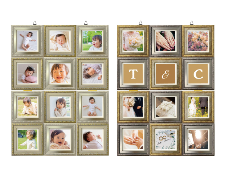 万丈 シャルムフレーム 12面10角 DGD/PBK