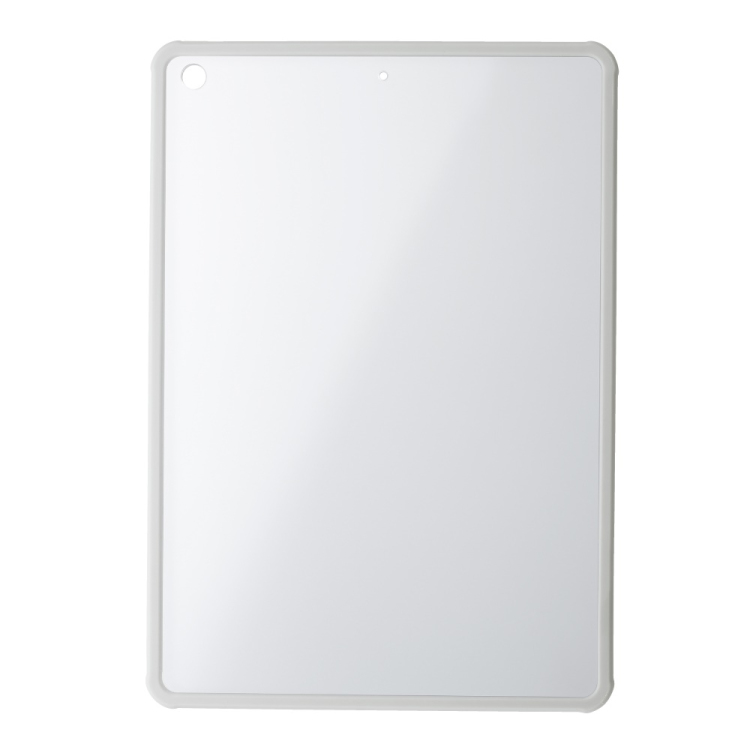 iPad 10.2用衝撃吸収背面ケース/グレー TBC-IP1903GY(tm)