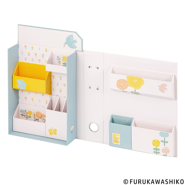 ライフスタイルツールファイルB5/古川紙工 花 LST-FB5FS2