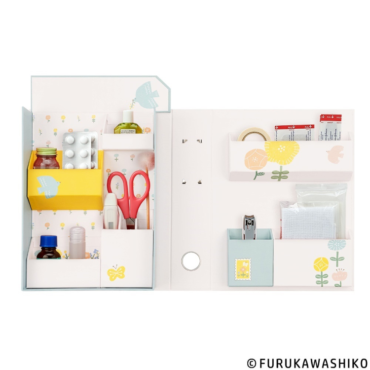 ライフスタイルツールファイルB5/古川紙工 花 LST-FB5FS2