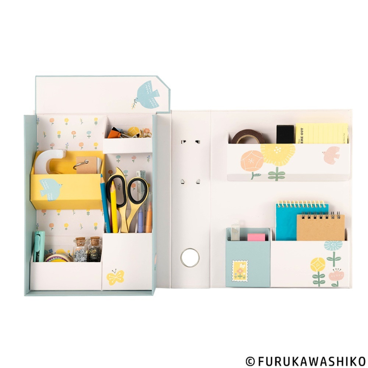 ライフスタイルツールファイルB5/古川紙工 花 LST-FB5FS2