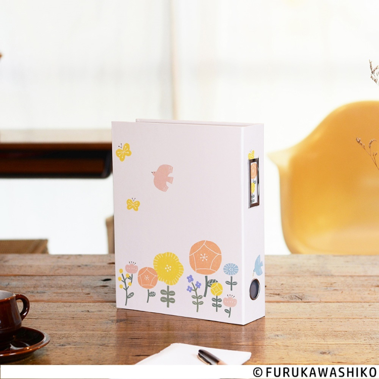 ライフスタイルツールファイルB5/古川紙工 花 LST-FB5FS2