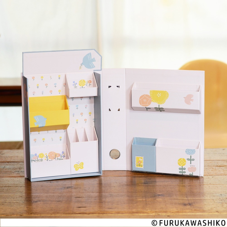 ライフスタイルツールファイルB5/古川紙工 花 LST-FB5FS2