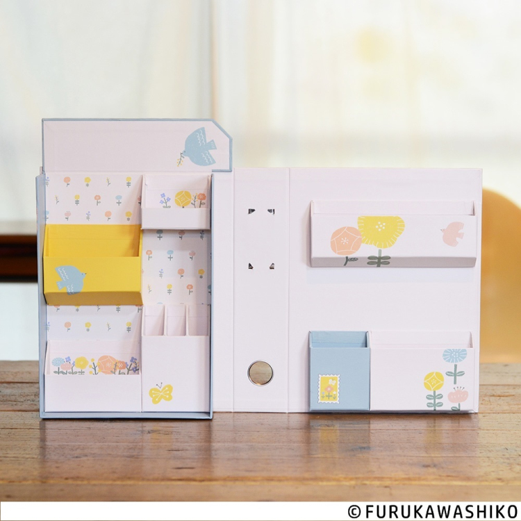 ライフスタイルツールファイルB5/古川紙工 花 LST-FB5FS2