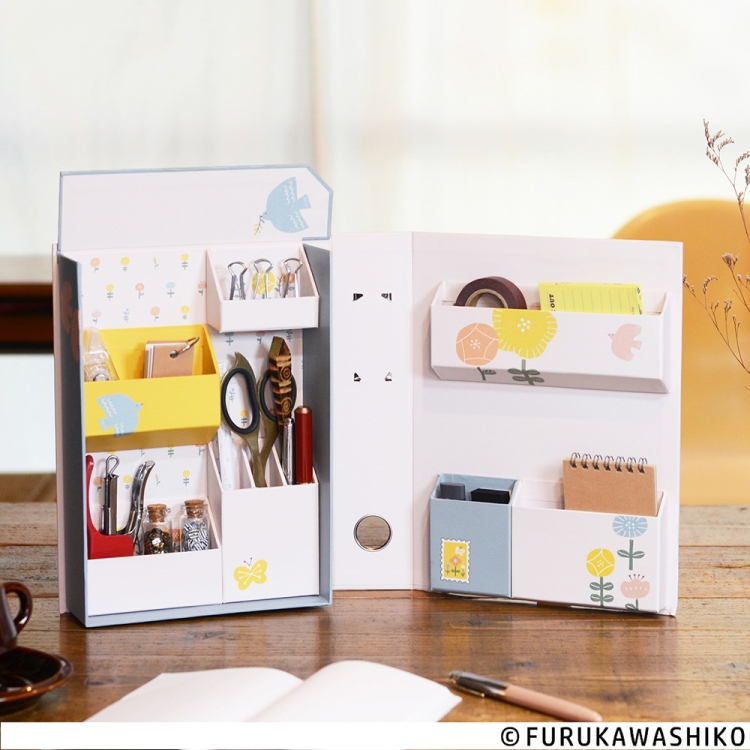 ライフスタイルツールファイルB5/古川紙工 花 LST-FB5FS2