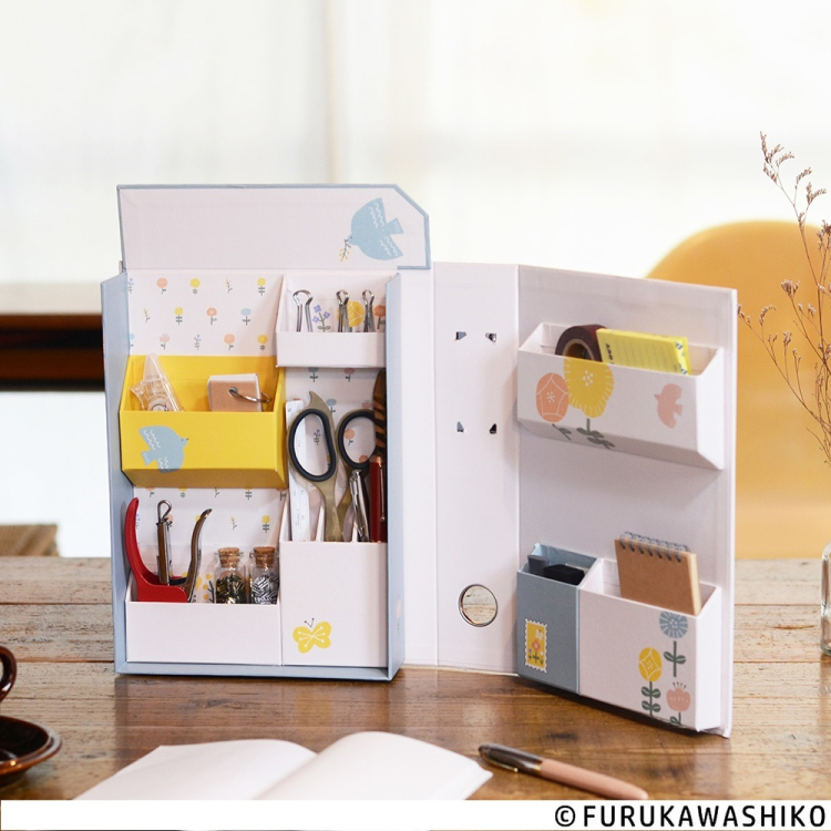 ライフスタイルツールファイルB5/古川紙工 花 LST-FB5FS2