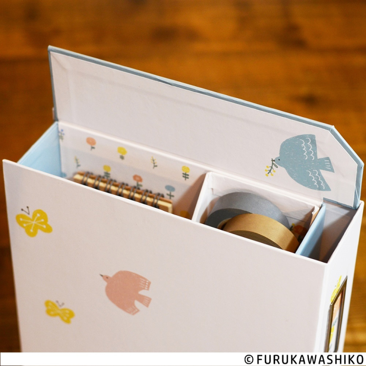 ライフスタイルツールファイルB5/古川紙工 花 LST-FB5FS2