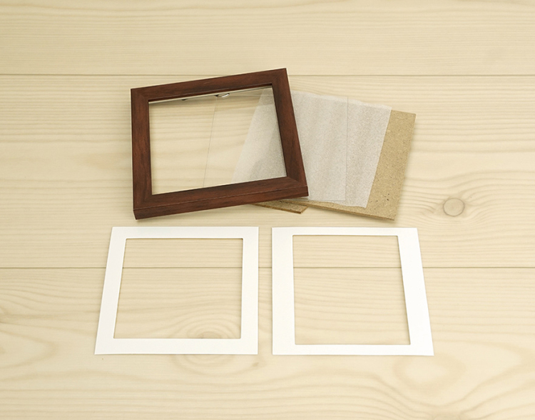 万丈 3WAYましかくフレーム 10角 ホワイト