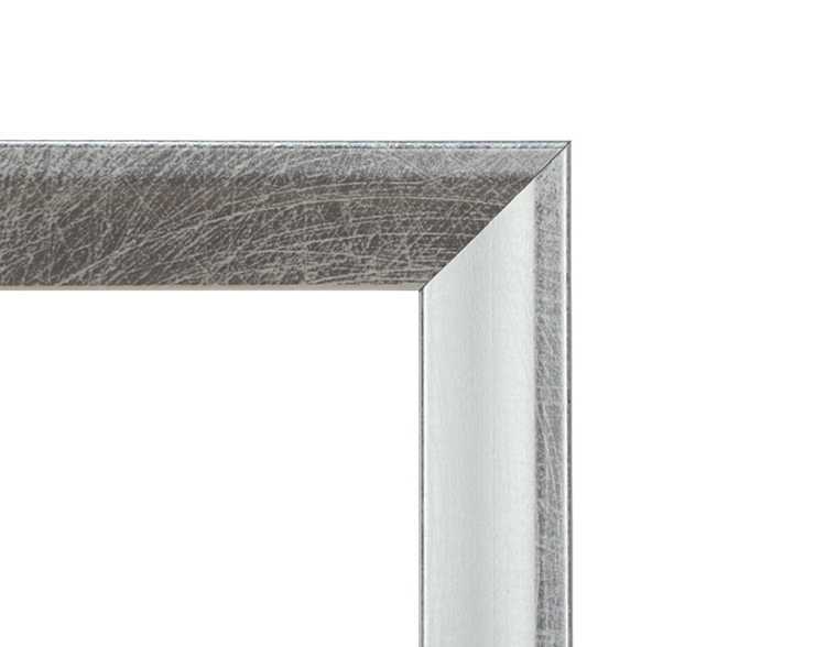 万丈 3WAYましかくフレーム 10角 シルバー