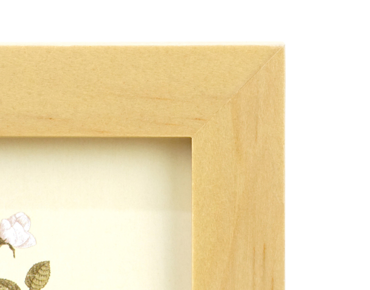 万丈 ウッドフレーム フ?求[ル L判 ナチュラル