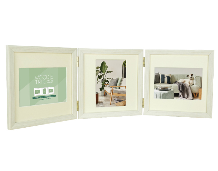 万丈 ウッディトリオ 15角/L WH