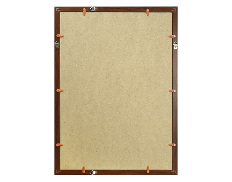 万丈　フォトフレームA3・多窓・A4兼用　ブラウン