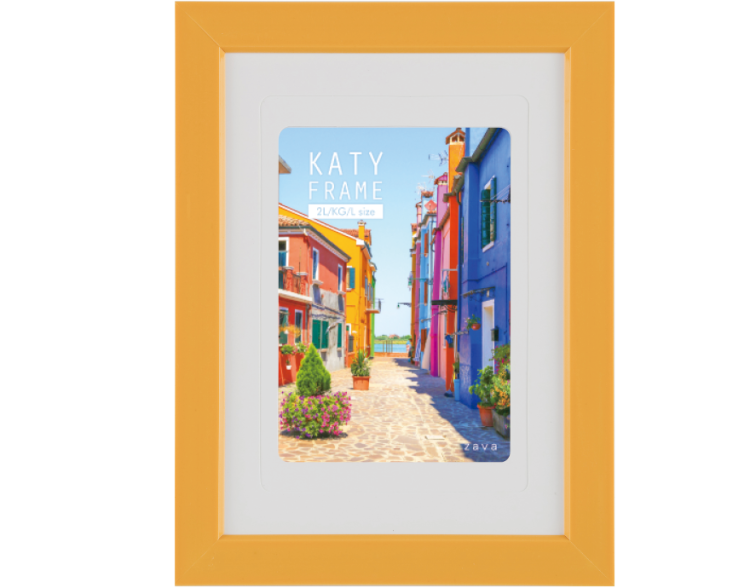 万丈 ケイティフレーム 2L判 イエロー