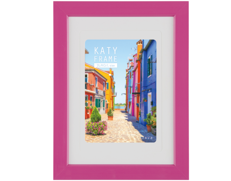 万丈 ケイティフレーム 2L判 ピンク