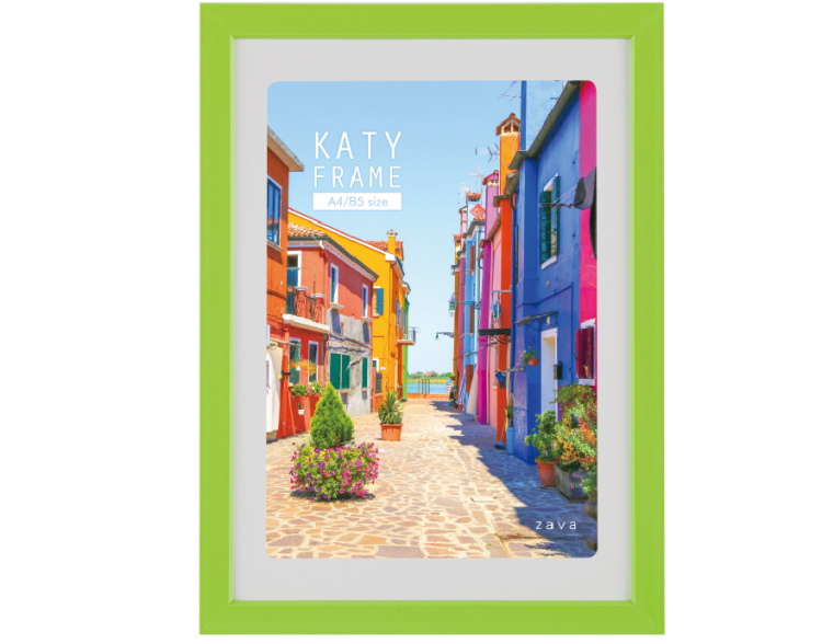 万丈　ケイティフレーム　A4判　グリーン