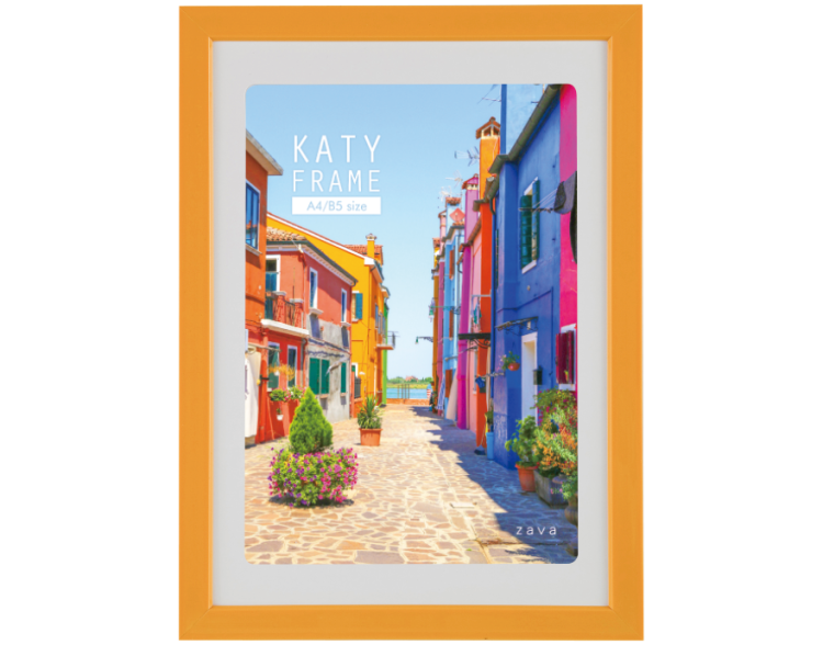 万丈 ケイティフレーム A4判 イエロー