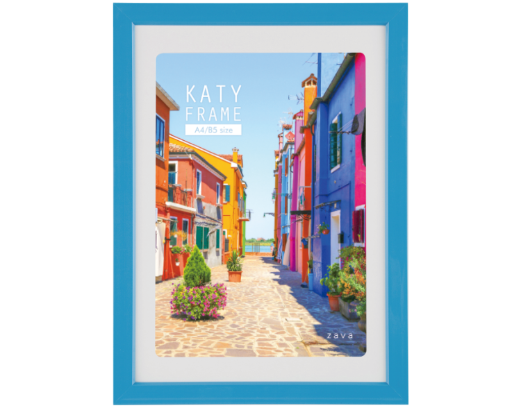 万丈 ケイティフレーム A4判 ブルー