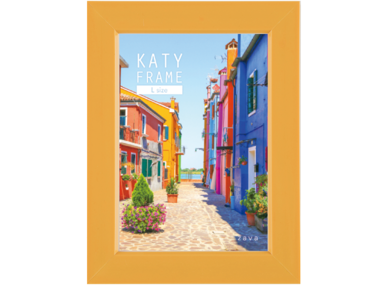 万丈　ケイティフレーム　L判　イエロー