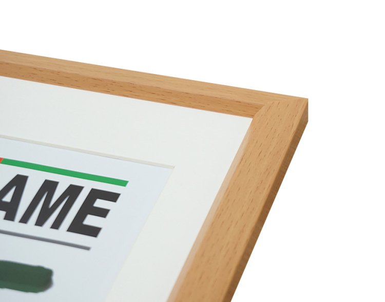 万丈 フォトフレームA4・ワイド四切・多窓兼用 ナチュラル