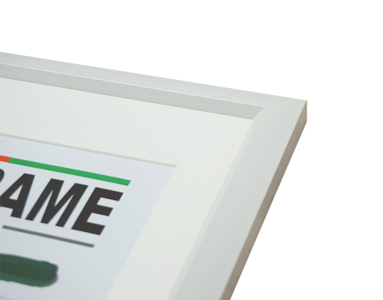 万丈　フォトフレームA4・ワイド四切・多窓兼用　パールホワイト