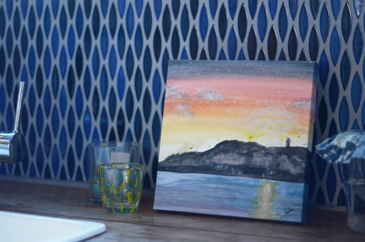 紙製組み立てキャンバス210×210mm2枚セット/ホワイト PAC-2121-2PWH