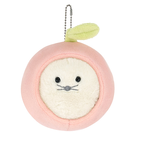 サンレモン ポッコりんご キーチェーン はつかねずみ WH