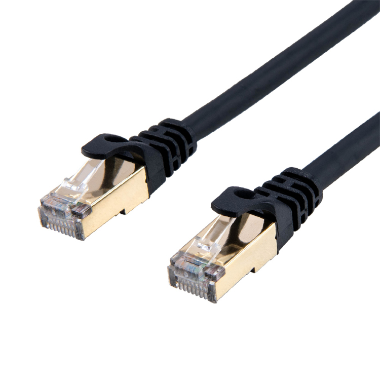 CAT.8 LANケーブル 2m/黒 C8-020BK (tm)