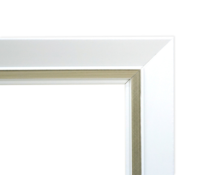 万丈　アートフレーム　カルメ　A3/A4　ホワイト