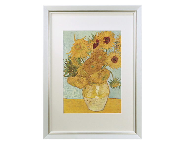 万丈　アートフレーム　カルメ　A3/A4　ホワイト