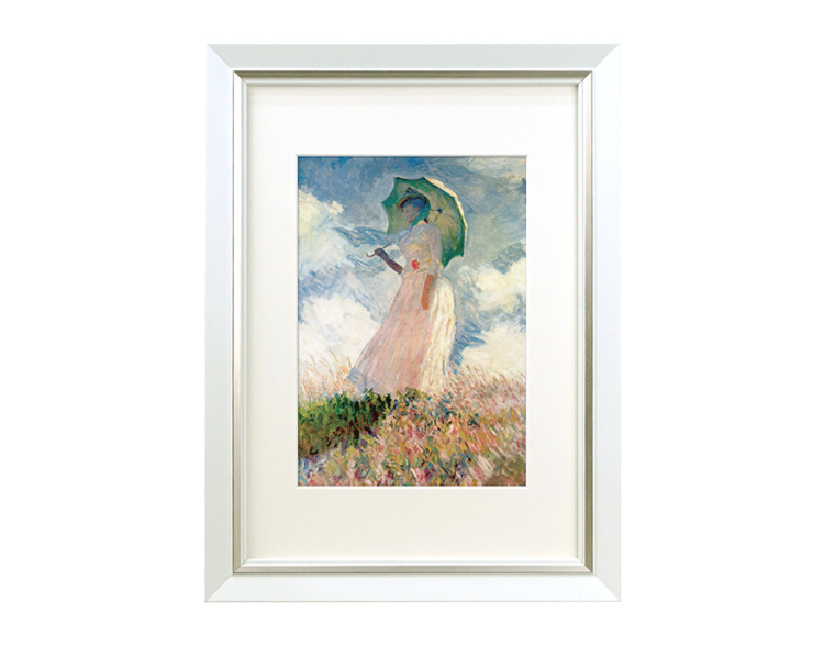 万丈 アートフレーム カルメ A4/A5 ホワイト