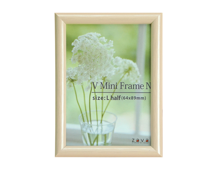 万丈 VミニフレームN L判ハーフ ベージュ