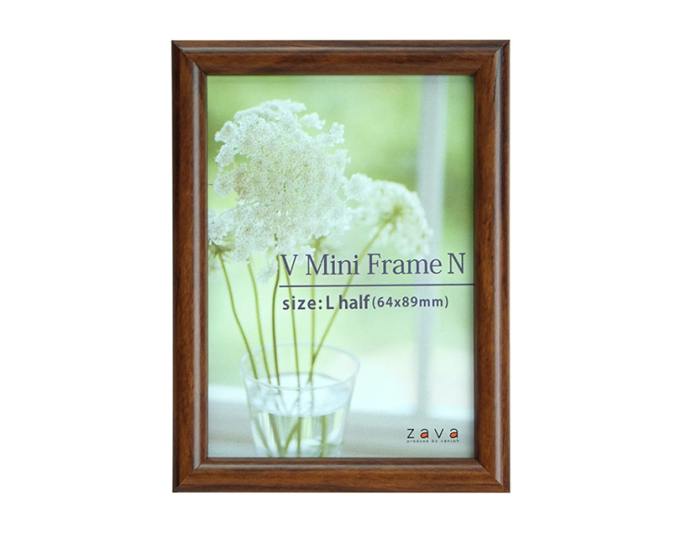 万丈 VミニフレームN L判ハーフ ブラウン